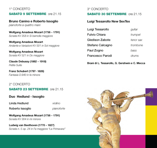 I concerti della chiesa dei Batù – SETTEMBRE-OTTOBRE 2023 – 53a Edizione GIAVENO