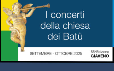 I concerti della chiesa dei Batù – Stagione 2025 – 55a Edizione