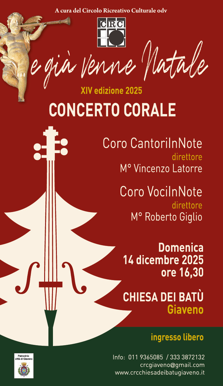 Concerto ... e già venne Natale ed 2025 - locandina
